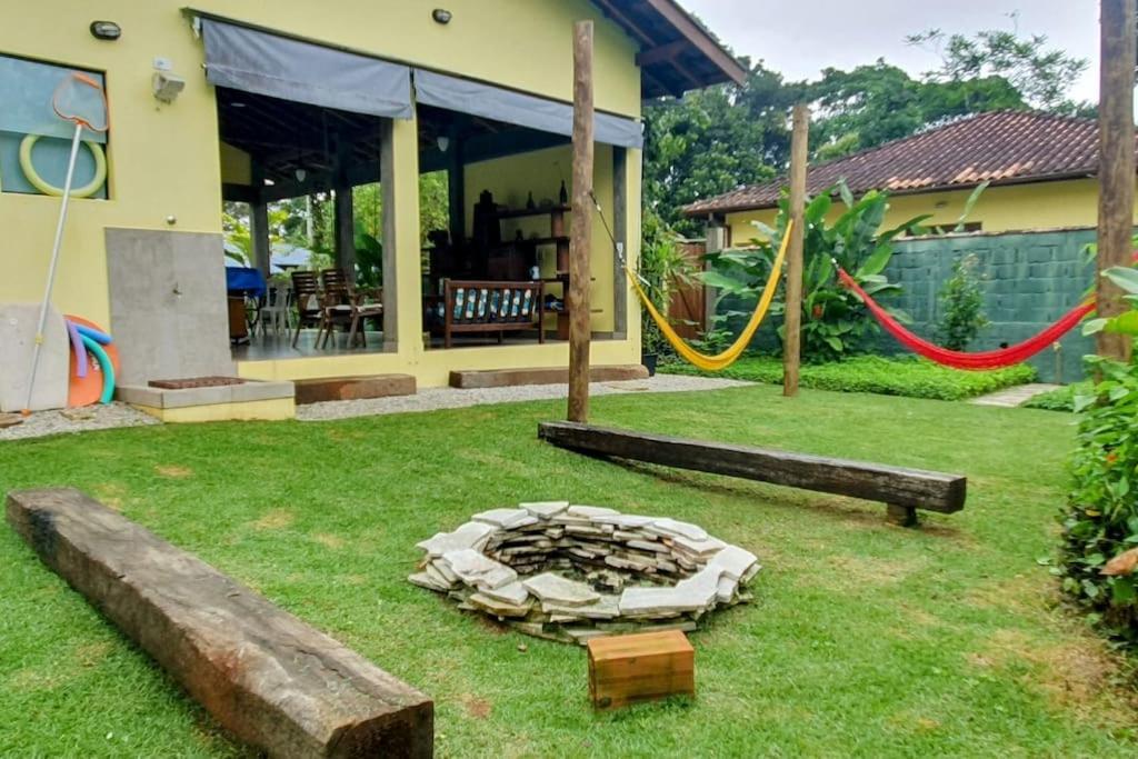 Itamambuca A Beira Mar Com Piscina Villa Ubatuba Exterior foto