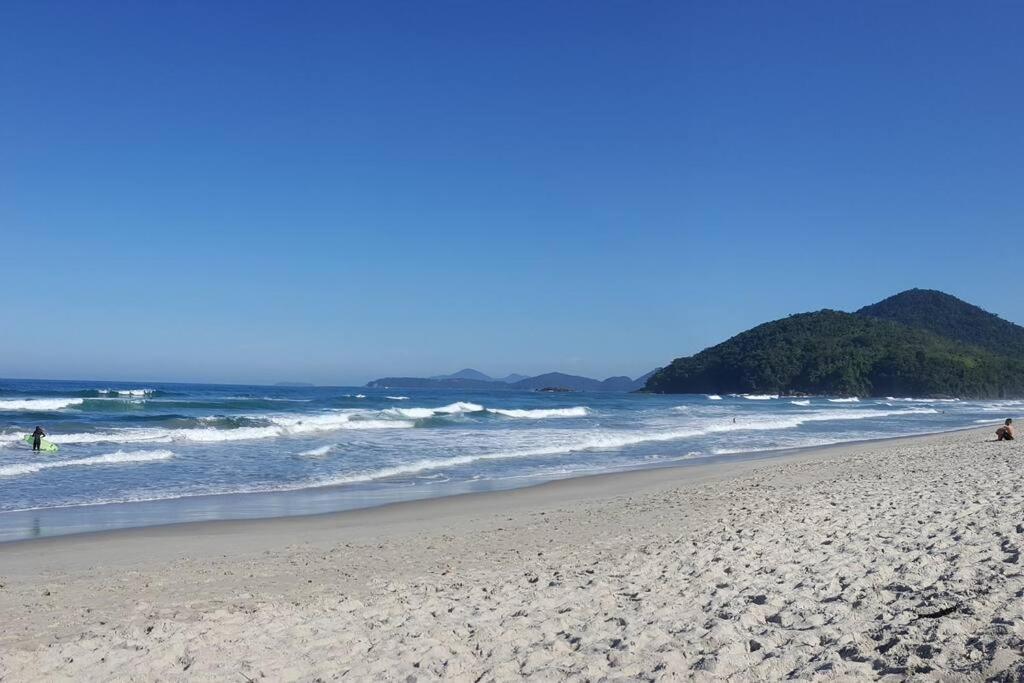 Itamambuca A Beira Mar Com Piscina Villa Ubatuba Exterior foto