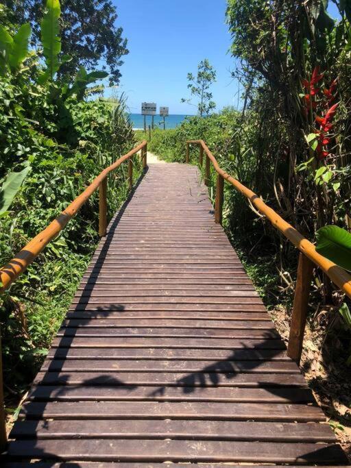 Itamambuca A Beira Mar Com Piscina Villa Ubatuba Exterior foto