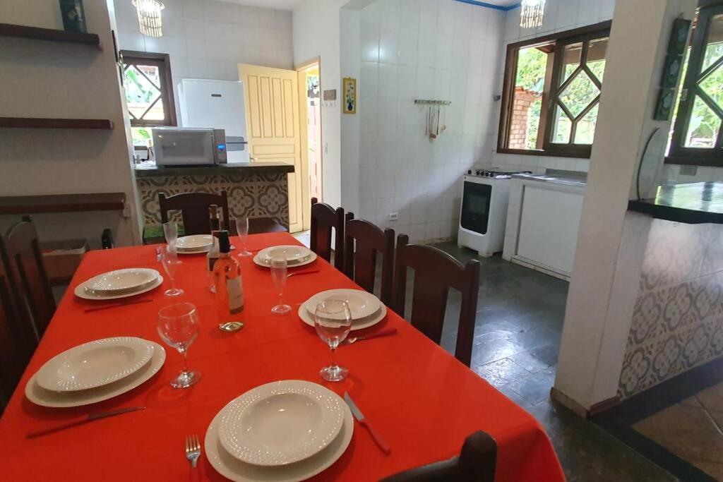 Itamambuca A Beira Mar Com Piscina Villa Ubatuba Exterior foto